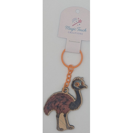 Emu Keyring | Cute & Quirky Australian Animal Accessory