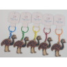 Emu Keyring | Cute & Quirky Australian Animal Accessory