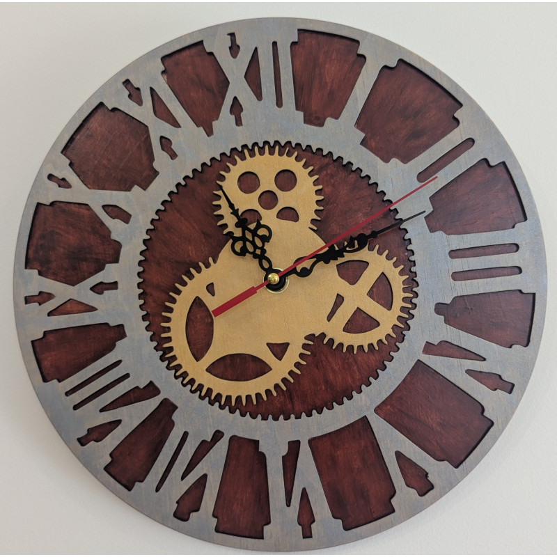 Steampunk Clock | Unique Industrial & Vintage Home Décor
