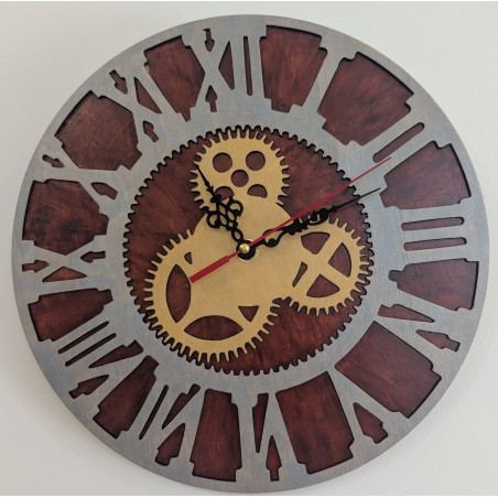 Steampunk Clock | Unique Industrial & Vintage Home Décor