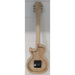 Electric Guitar Wall Clock | Handmade Laser Cut Wooden Electric Guitar Clock | Music Wall Décor