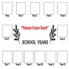 Personalised School Years Picture Frame | Prep to Year 12 Keepsake