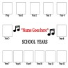 Personalised School Years Picture Frame | Prep to Year 12 Keepsake