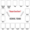 Personalised School Years Picture Frame | Magic Touch Creations