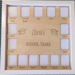 Personalised School Years Picture Frame | Magic Touch Creations