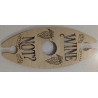 WINE NOT? Wooden Wine Glass Holder | Magic Touch