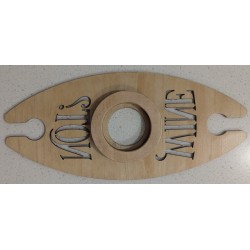 WINE NOT? Wooden Wine Glass Holder | Magic Touch